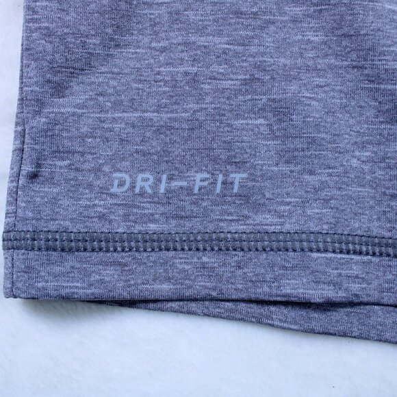 Nike Dri-Fit T-shirt Men's Medium Gray Short Sleeve Activewear UPF40+ - Picture 6 of 10